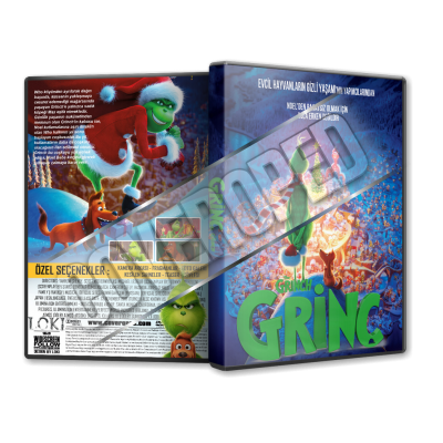 Grinç - The Grinch 2018 Türkçe Dvd Cover Tasarımı